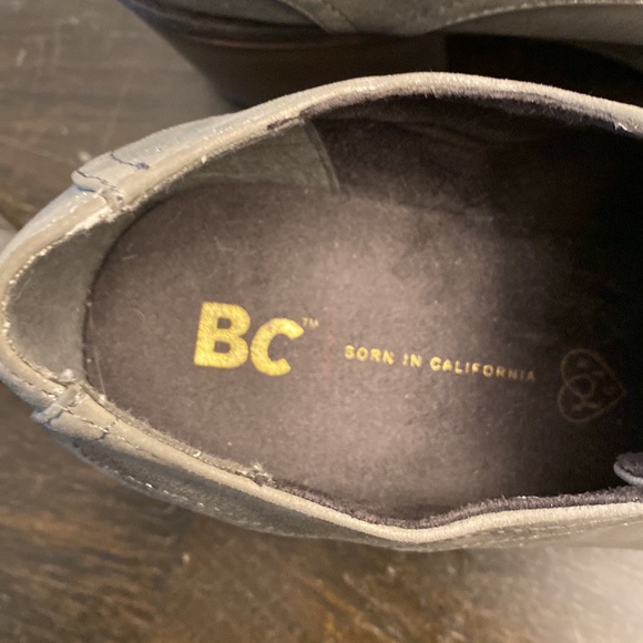 BC| Born In California Silver Metallic Heel Loafers women’s 10 - Picture 7 of 9